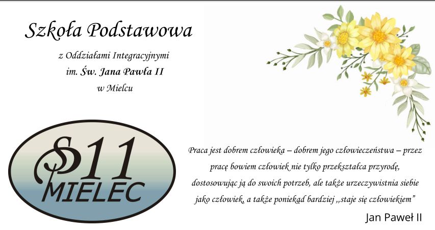 Dzień Patrona Szkoły SP11 Mielec dps 25
